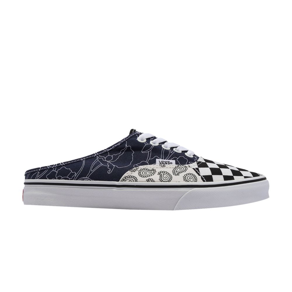 Pre-owned Vans Authentic Mule 'pattern Mix - Dress Blues' In Multi-color