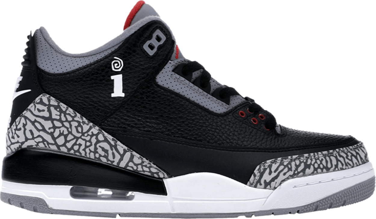 Buy Interscope Records x Air Jordan 3 Retro OG BG 'Black Cement ...