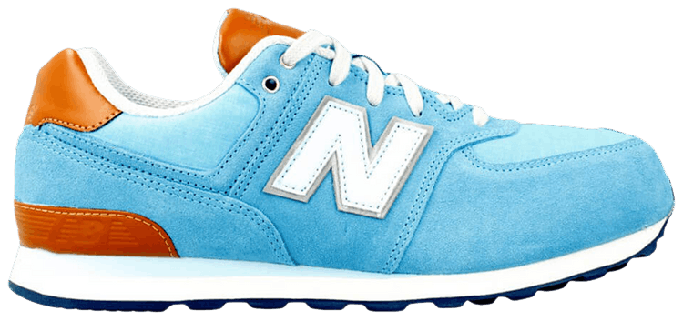 New Balance 574 Big Kid Wide Admiral Light Blue