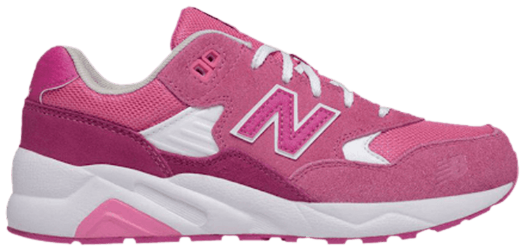 New Balance 580 Big Kid Wide Paper Lights   Pink Glow