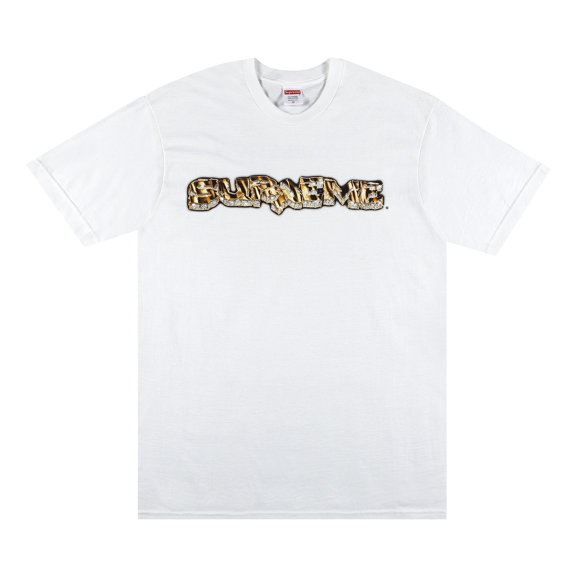 Supreme Diamond Tee 'White' | Men's Size 2XL