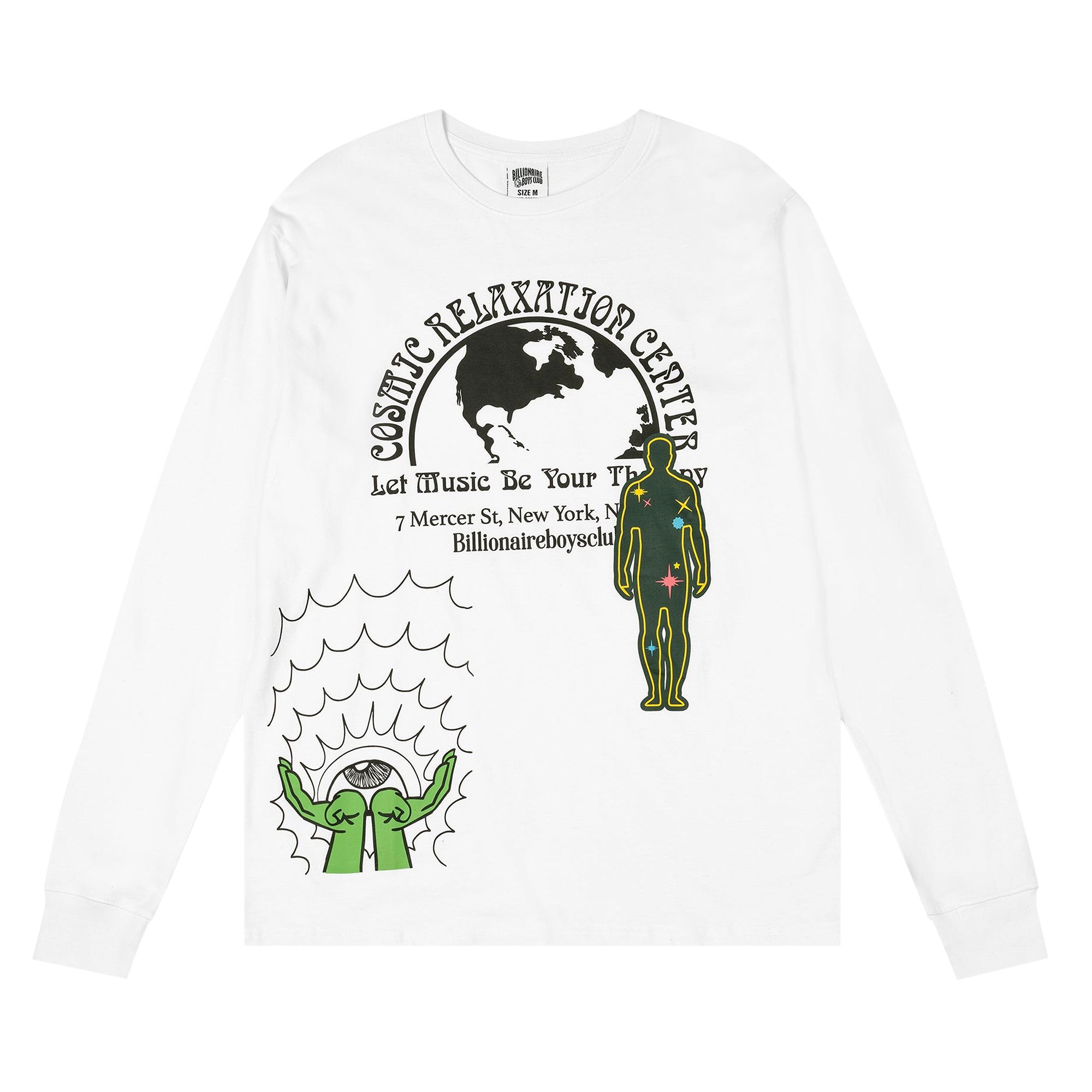 Pre-owned Billionaire Boys Club Cosmic T-shirt 'bleach White' | Men's Size L