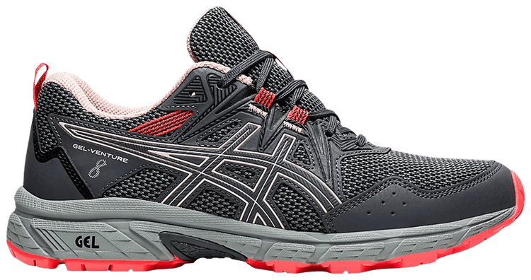 Asics Wmns Gel Venture 8 Wide Carrier Grey Ginger Peach