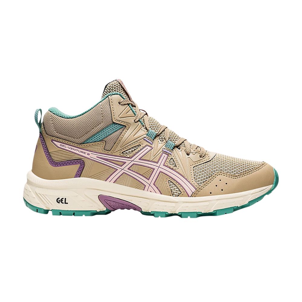 Pre-owned Asics Wmns Gel Venture 8 Mid 'wood Crepe Rose Quartz' In Brown