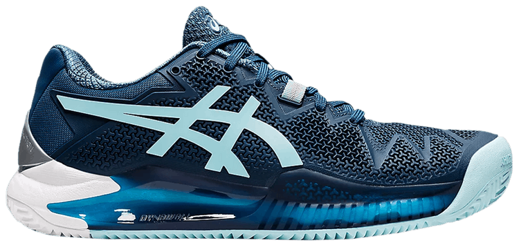 Asics Wmns Gel Resolution 8 Clay Light Indigo Clear Blue