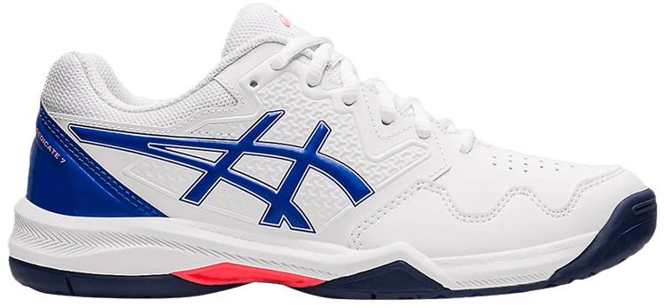 Asics Wmns Gel Dedicate 7 White Lapis Lazuli Blue
