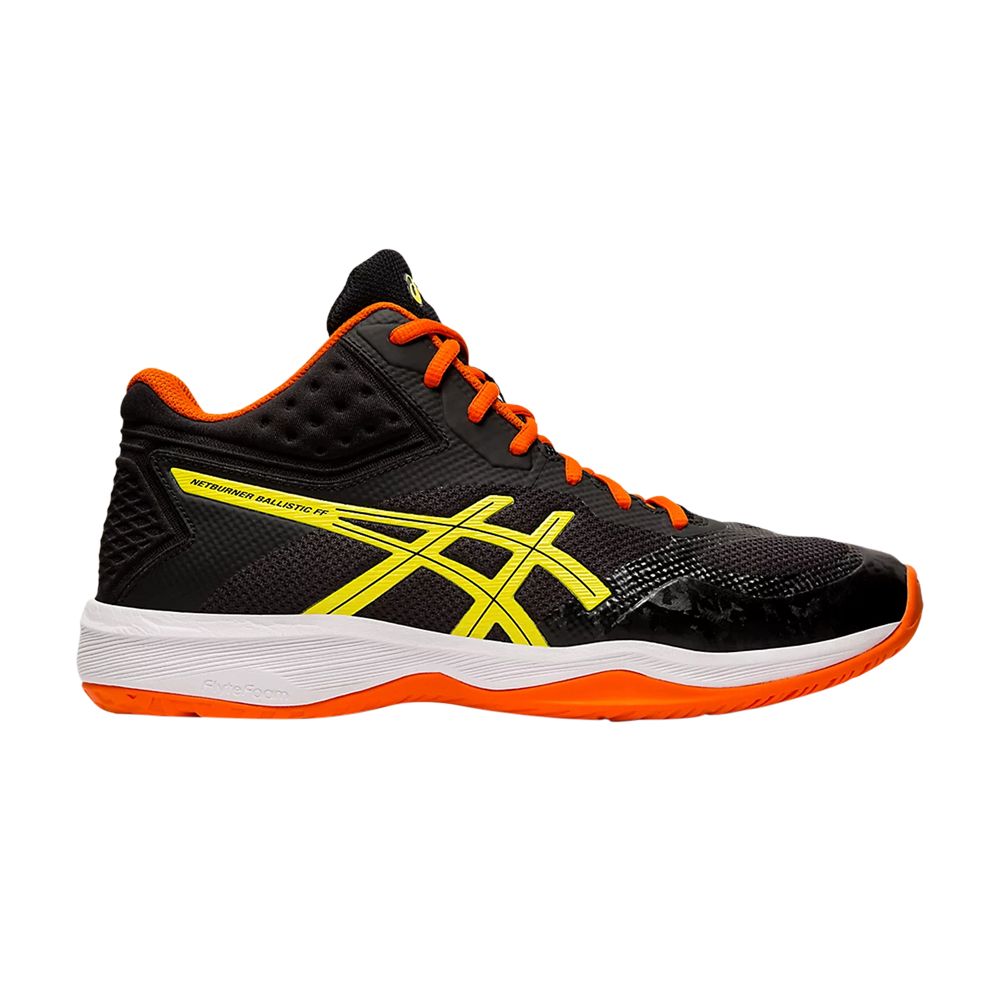 Pre-owned Asics Netburner Ballistic Ff Mt 'black Sour Yuzu'