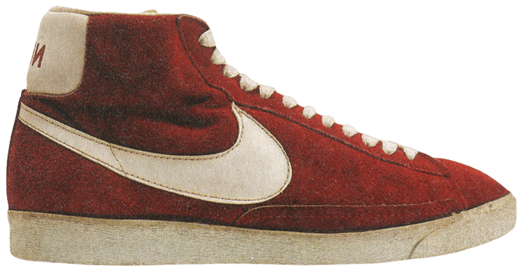 Nike Blazer Suede High Red 1974