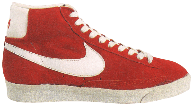 Nike Blazer Suede High Red 1977