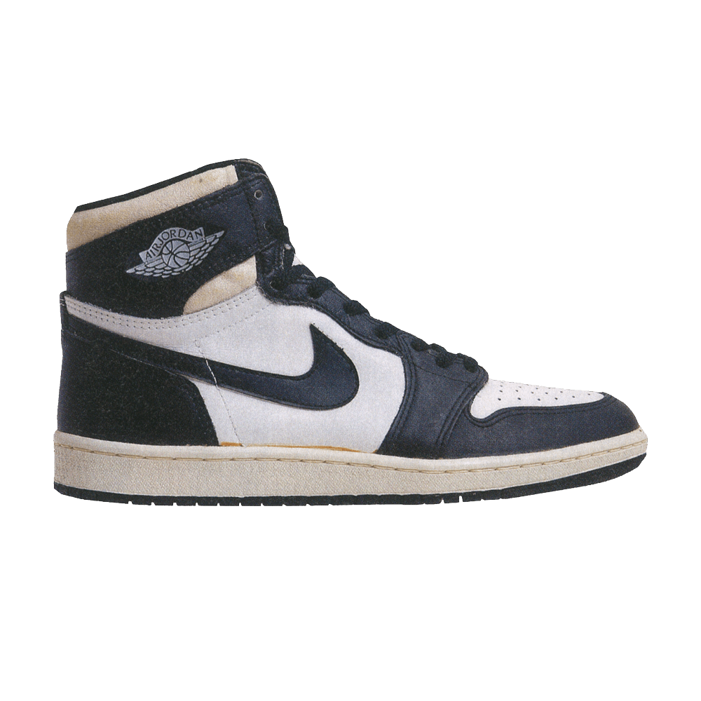 1985 jordan 1 black and white