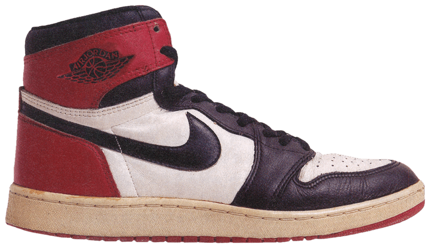 1985 jordan 1 black toe