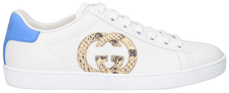 Gucci ace snakeskin top