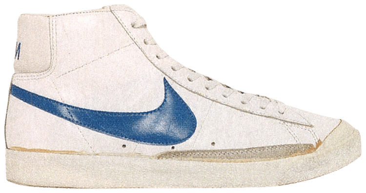 Nike Blazer High White Blue 1977