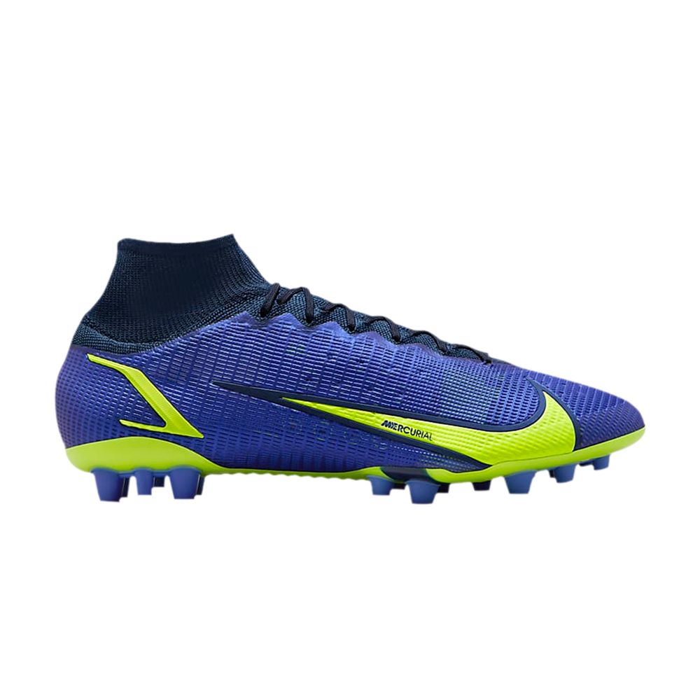 Nike Mercurial Superfly 8 Elite AG 'Recharge Pack' | Blue | Men's Size 11
