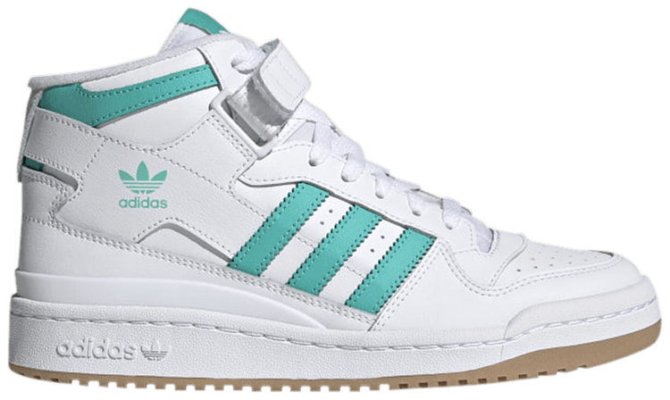 Adidas Wmns Forum Mid White Mint Rush