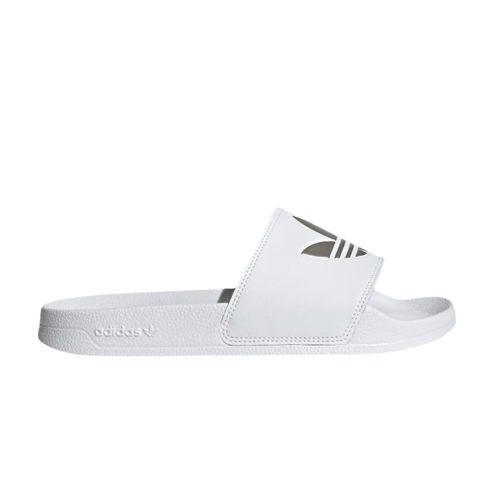 Pre-owned Adidas Originals Wmns Adilette Lite Slide 'white Matte Silver'