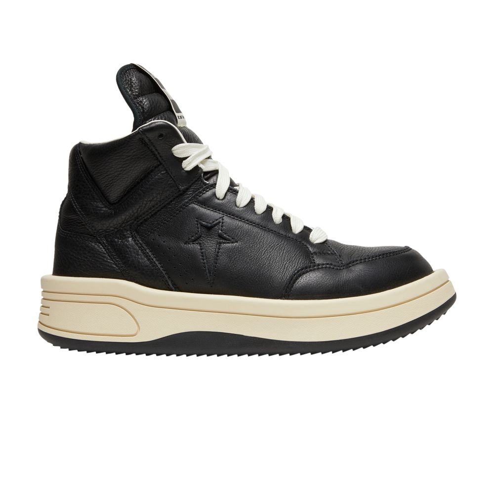 Converse Rick Owens x DRKSHDW TURBOWPN Mid 'Black Cloud Cream' | Men's Size 6