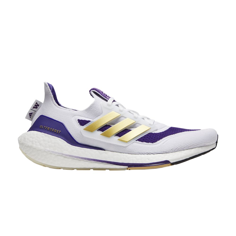 adidas UltraBoost 21 'NCAA Pack - Washington' | Purple | Men's Size 14