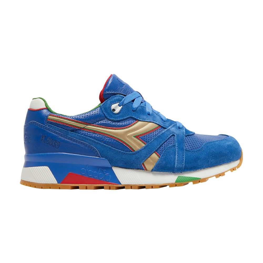 Pre-owned Diadora Packer X N9000 'azzurri' In Blue