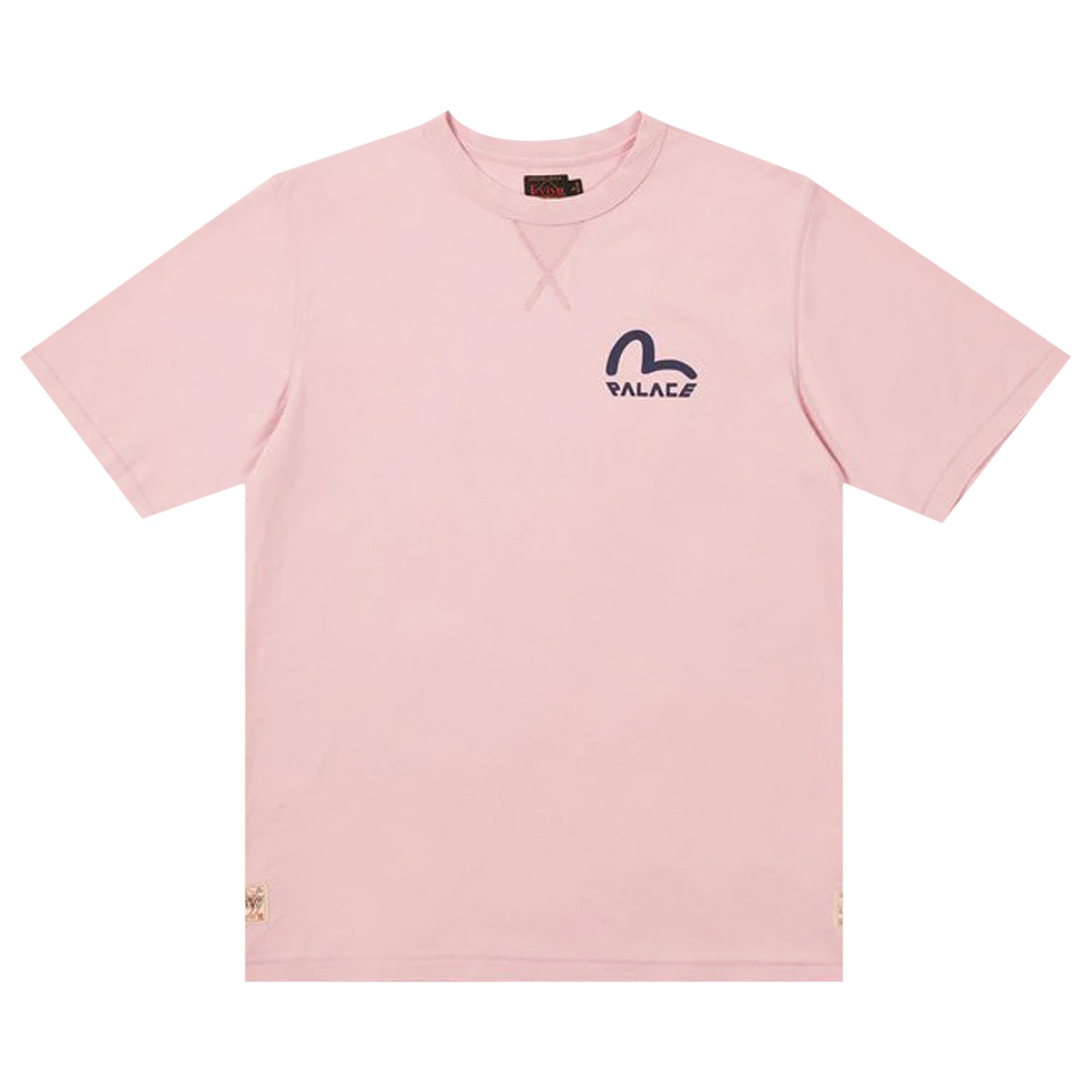 Palace x Evisu Seagull T-Shirt 'Pink Nectar' | Men's Size XL