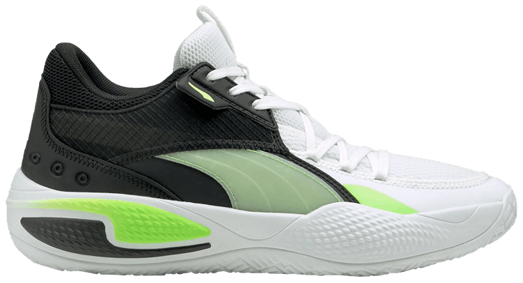 Puma Court Rider I White Green Glare