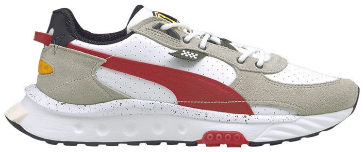 Scuderia Ferrari x Puma Wild Rider White Rosso Corsa
