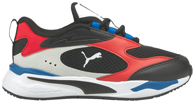 Puma RS Fast Little Kid Black Urban Red