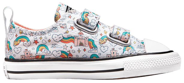 Converse Chuck Taylor All Star Easy On Low TD Rainbow Castles