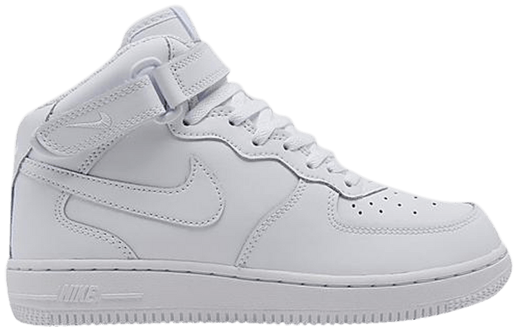 Nike Force 1 Mid LE PS Triple White