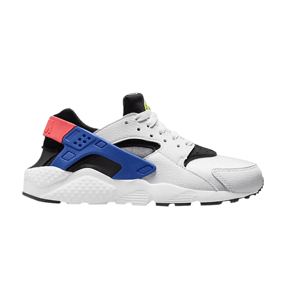 nike huarache run gs white