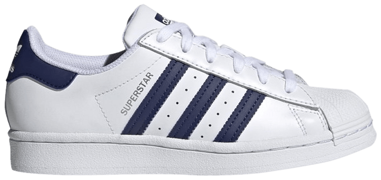 Adidas Superstar J White Night Sky