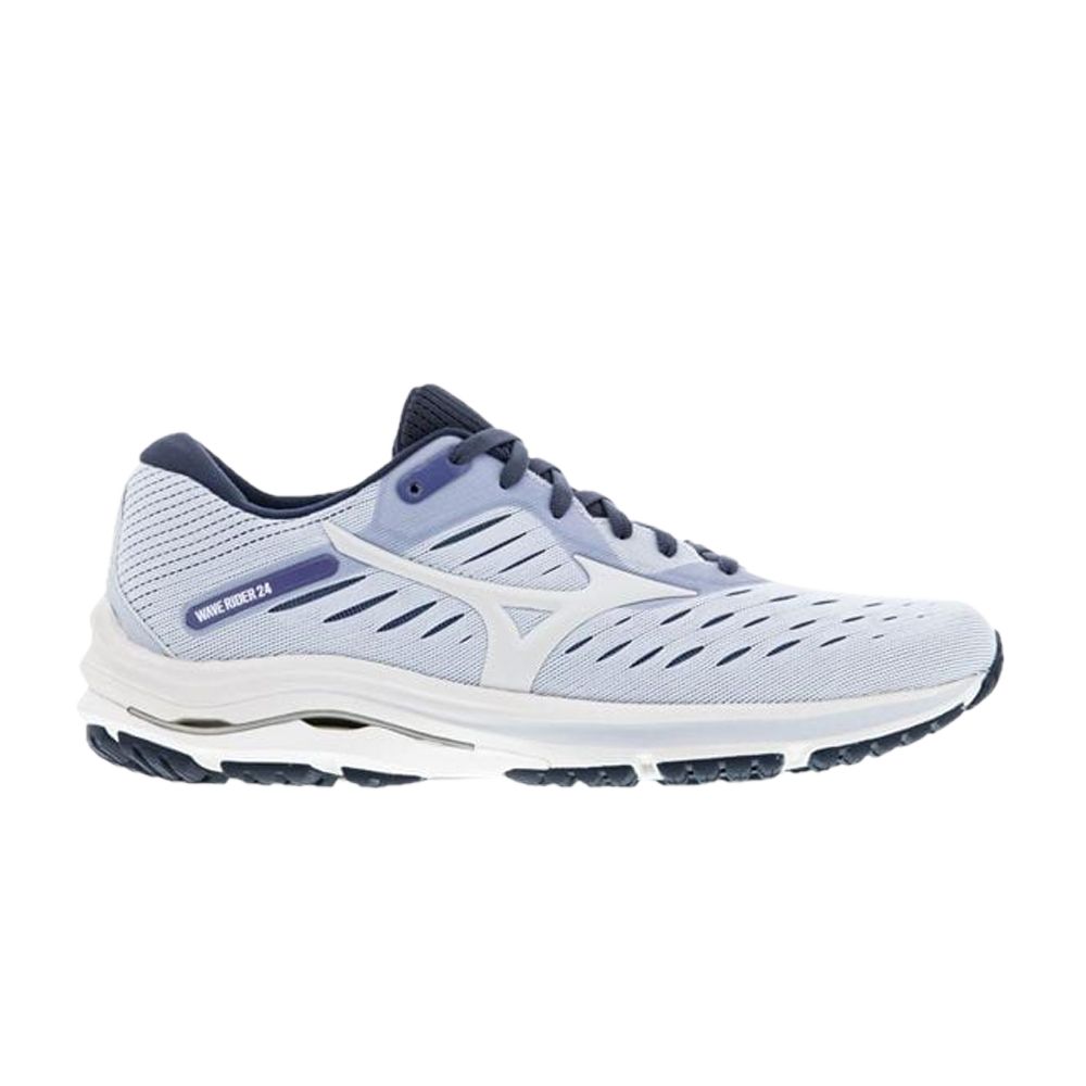 Mizuno Wmns Wave Rider 24 'Arctic Ice' | Blue | Women's Size 7 - J1GD200314