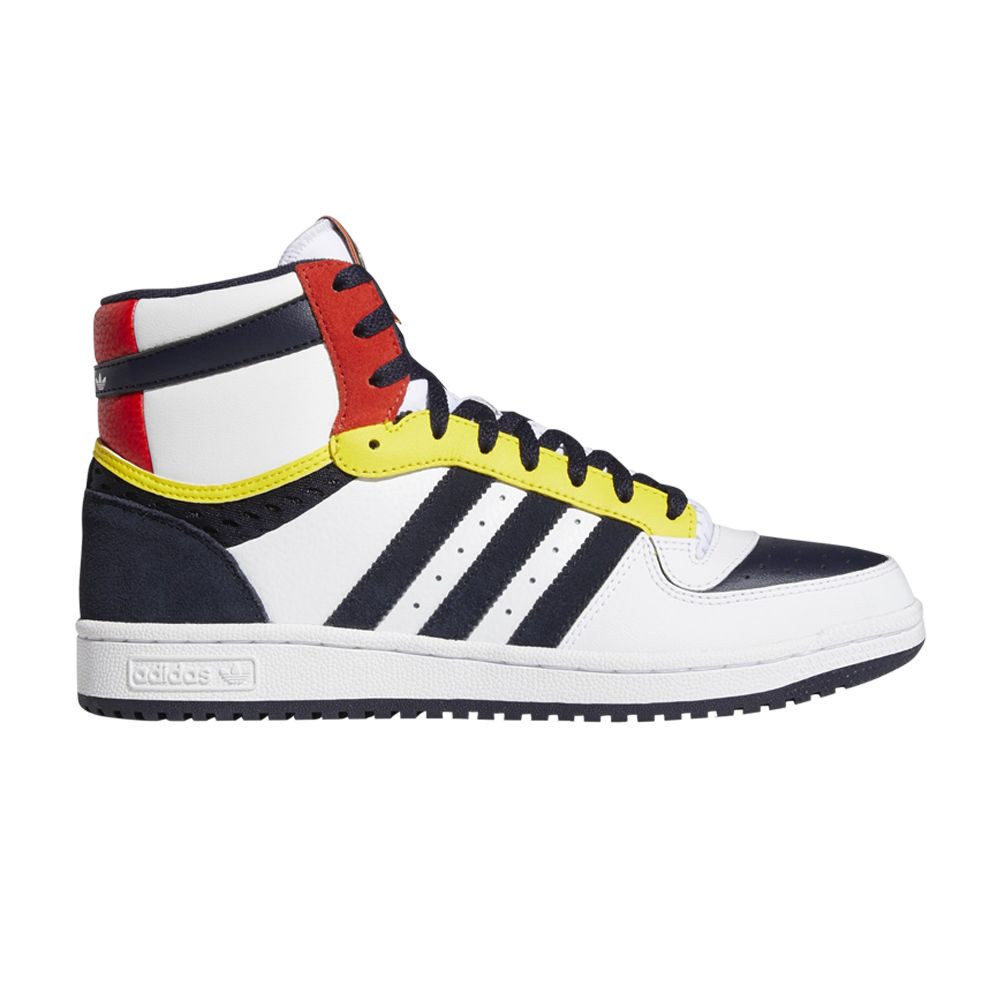 adidas Top Ten RB 'White Legend Ink Red' | Men's Size 6