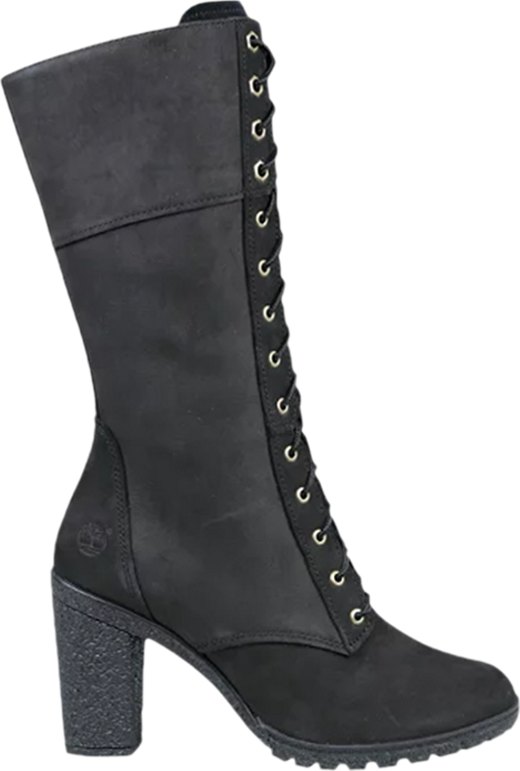 Wmns Glancy 10 Inch Lace-Up Boot 'Black'