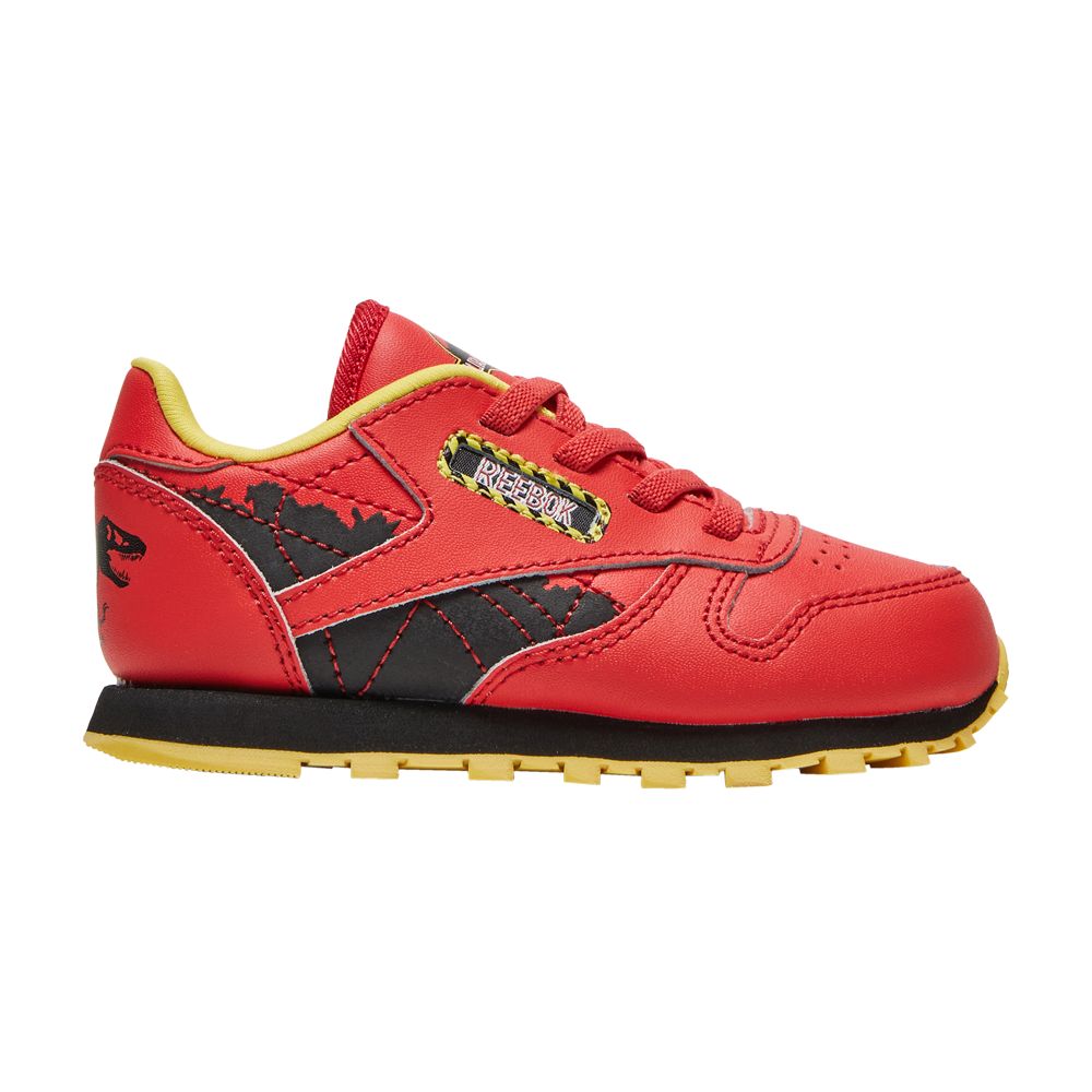 Reebok Jurassic Park x Classic Leather Toddler 'Ian Malcolm' | Red | Infant Size 4