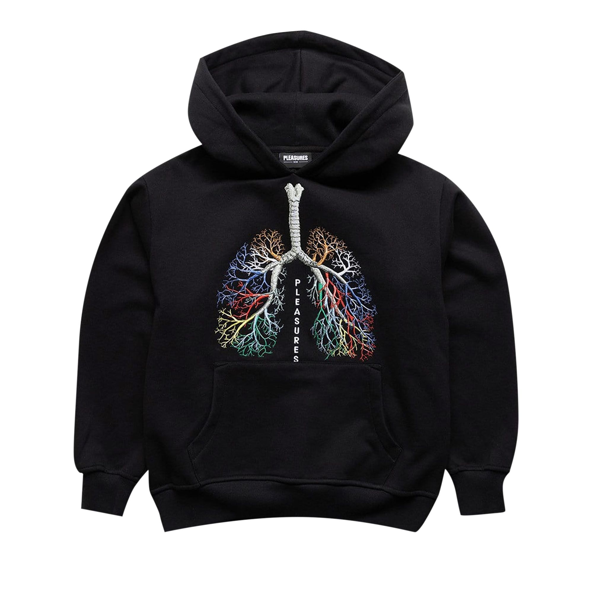 Pleasures Breathe Hoodie 'Black' | Men's Size S