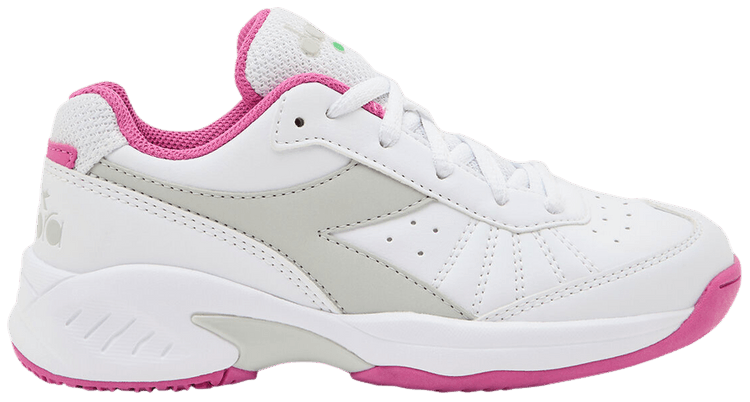Diadora SChallenge 3 SL Big Kid White Ibis Rose