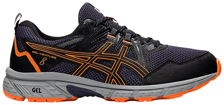 Asics Gel Venture 8 Black Shocking Orange