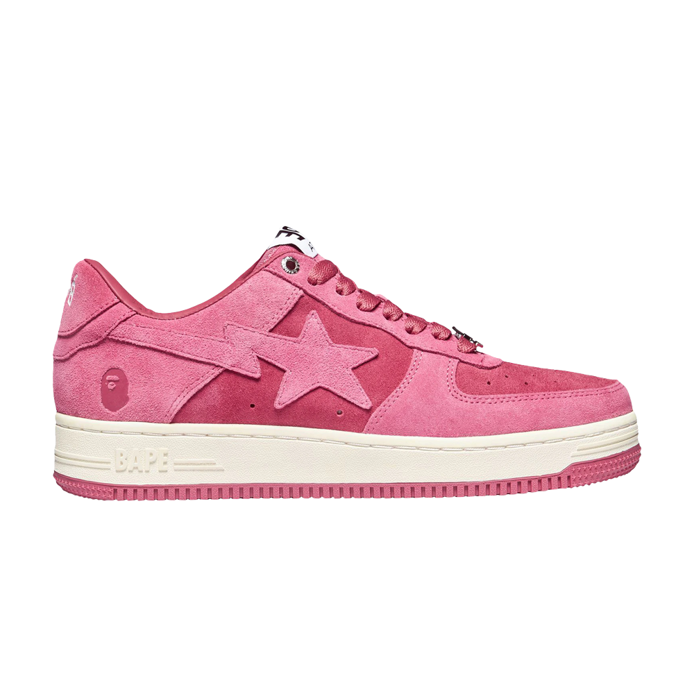 pink bapestas shoes