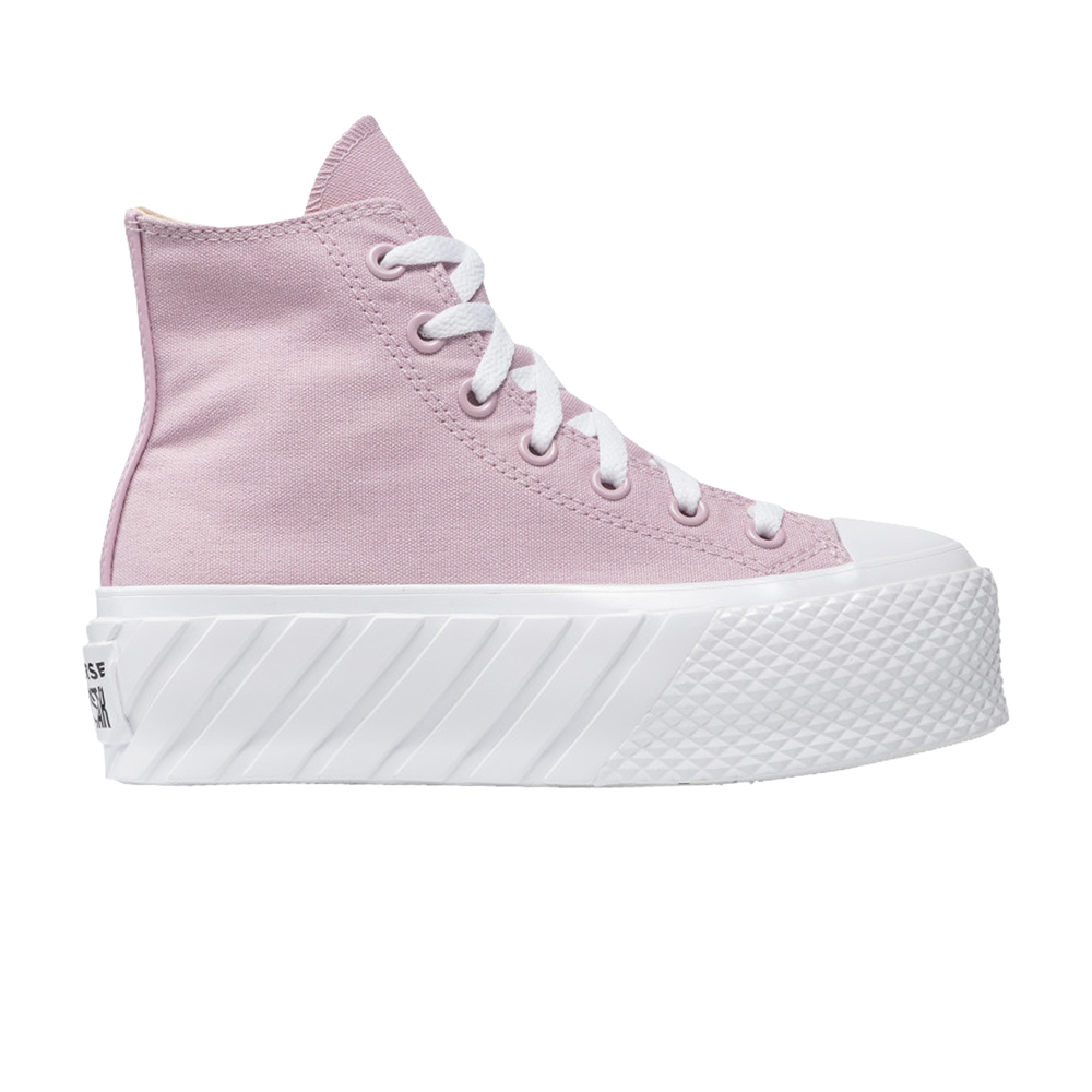 Pre-owned Converse Wmns Chuck Taylor All Star Lift 2x High 'himalayan Salt' In Pink