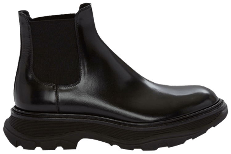 Alexander McQueen Tread Chelsea Boot Black