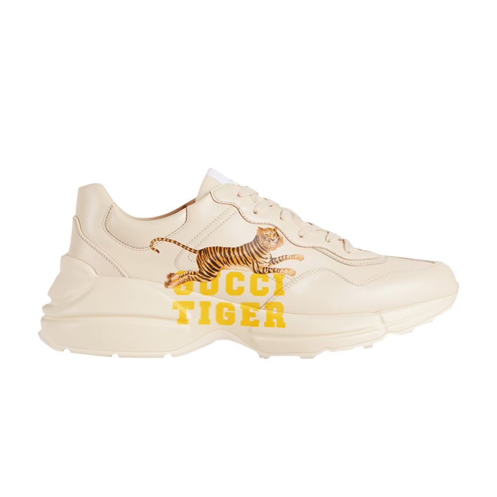 Pre-owned Gucci Rhyton ' Tiger' In Cream