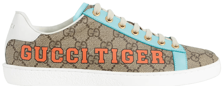Gucci men's ace gg supreme tigers sneaker on sale