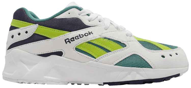 Reebok aztrek white black cobalt yellow new arrivals