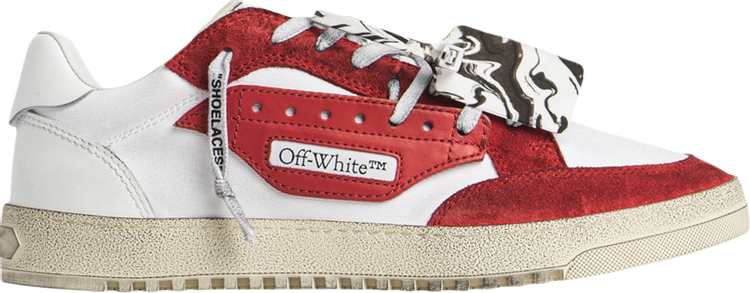 Off-White 5.0 Low 'White Red'