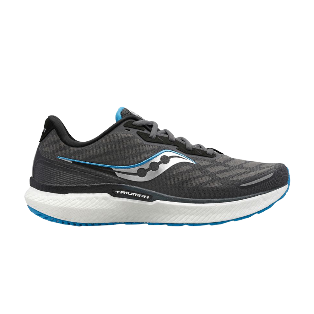 Pre-owned Saucony Triumph 19 'shadow Topaz' In Grey