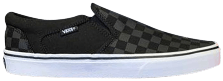 Vans Asher Black Checkerboard