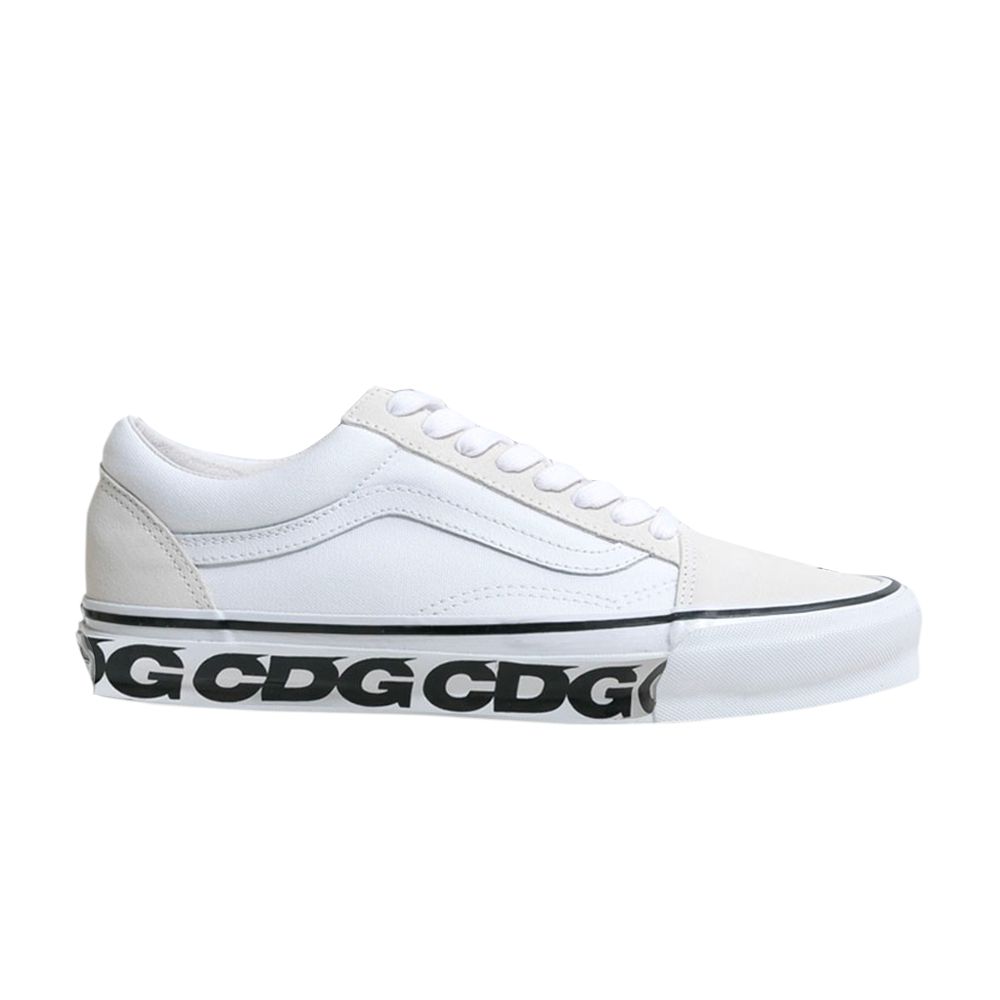 Vans Comme des Garçons x OG Old Skool LX 'Sidewall - White' | Men's Size 7.5