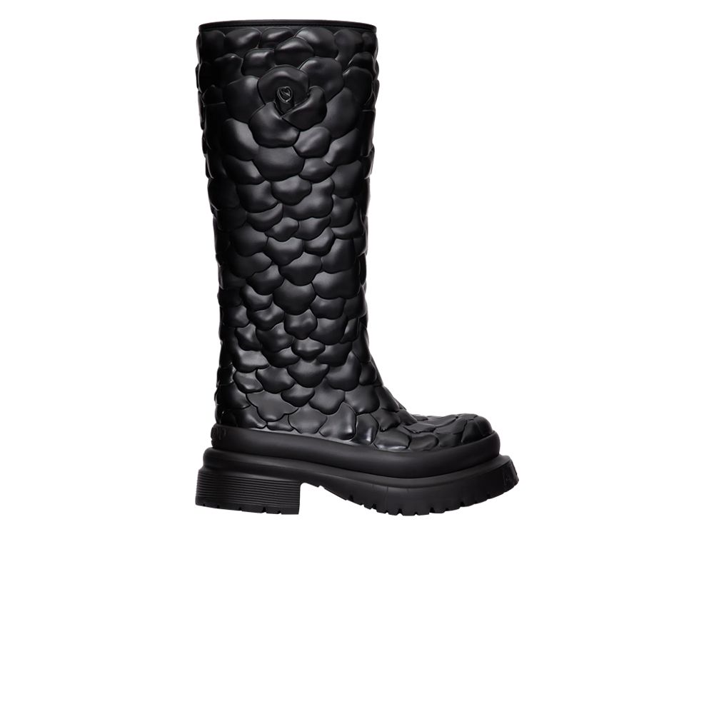 Pre-owned Valentino Garavani Valentino Valentino Wmns Atelier 03 Sneaker 'rose Edition - Black' | Women's Size 37
