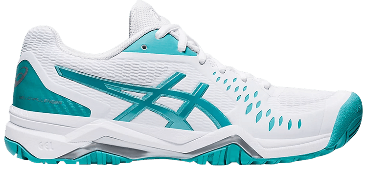 Asics Wmns Gel Challenger 12 White Techno Cyan
